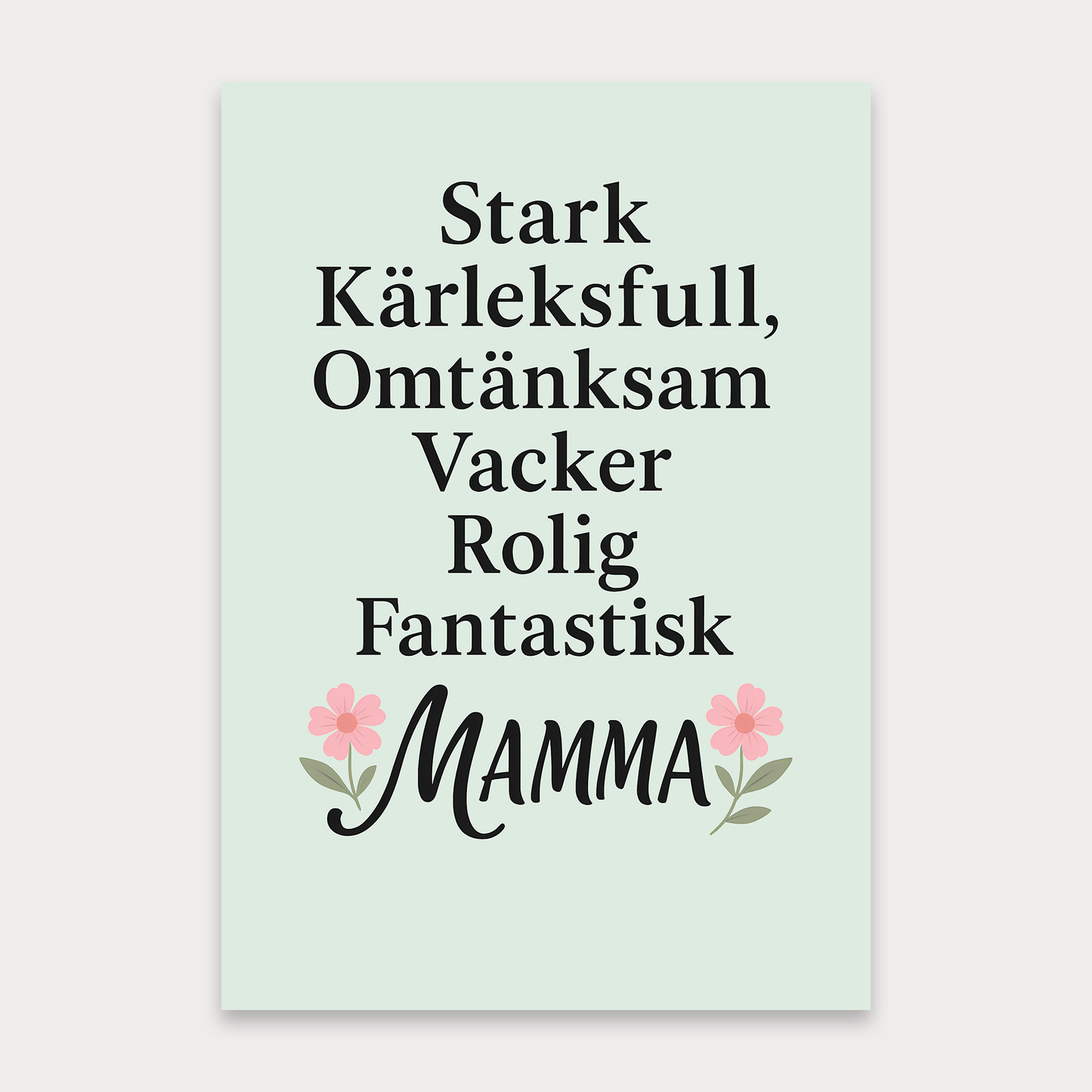 Morsdagskort | Stark, kärleksfull, fantastisk