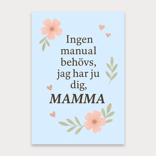 Morsdagskort | Ingen manual behövs