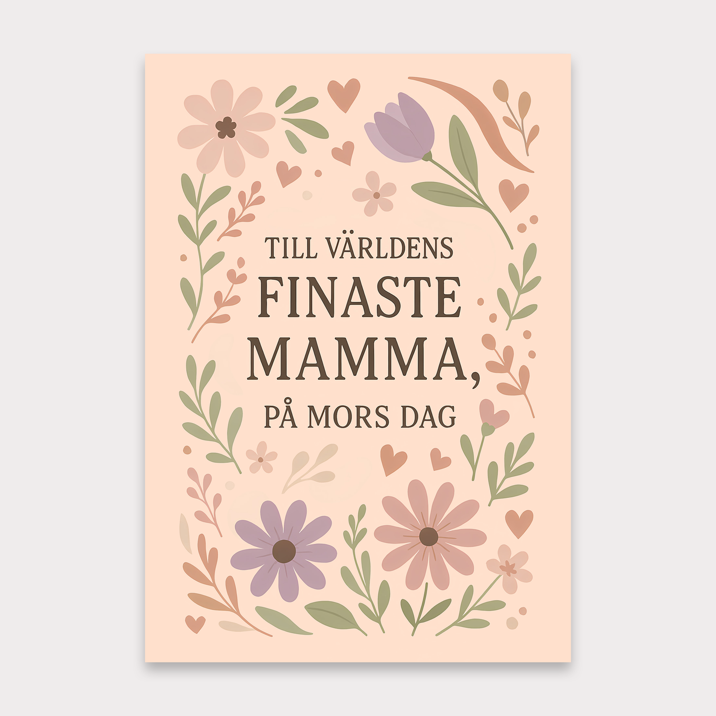 Morsdagskort | Till världens finaste mamma
