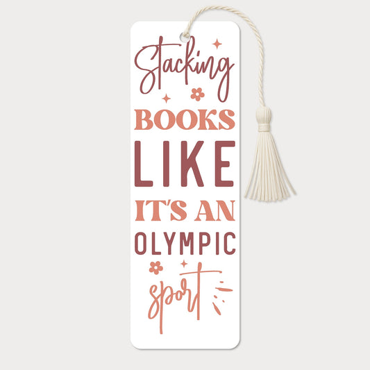 Bokmärke | Stacking Books Like It’s an Olympic Sport