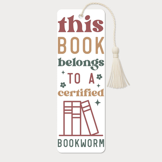 Bokmärke | This Book Belongs to a Certified Bookworm