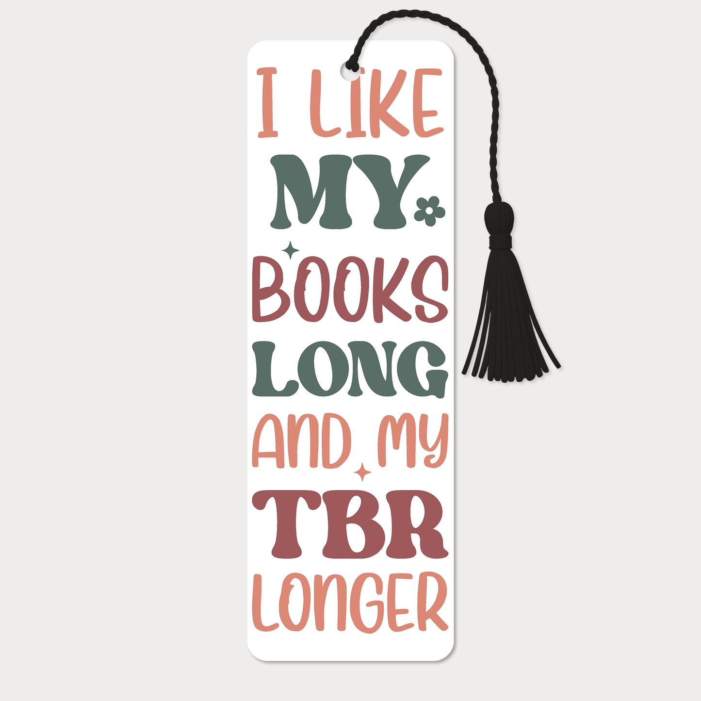 Bokmärke | I Like My Books Long & My TBR Longer