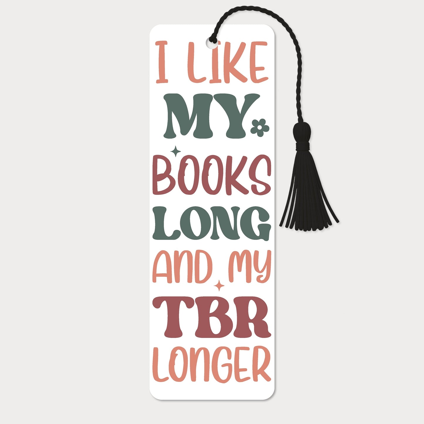 Bokmärke | I Like My Books Long & My TBR Longer