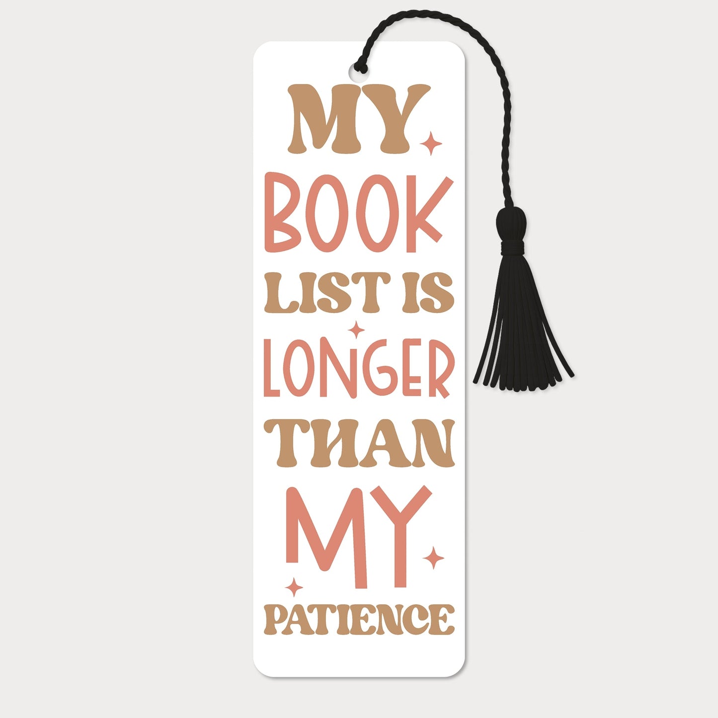 Bokmärke | My Book List Is Longer Than My Patience