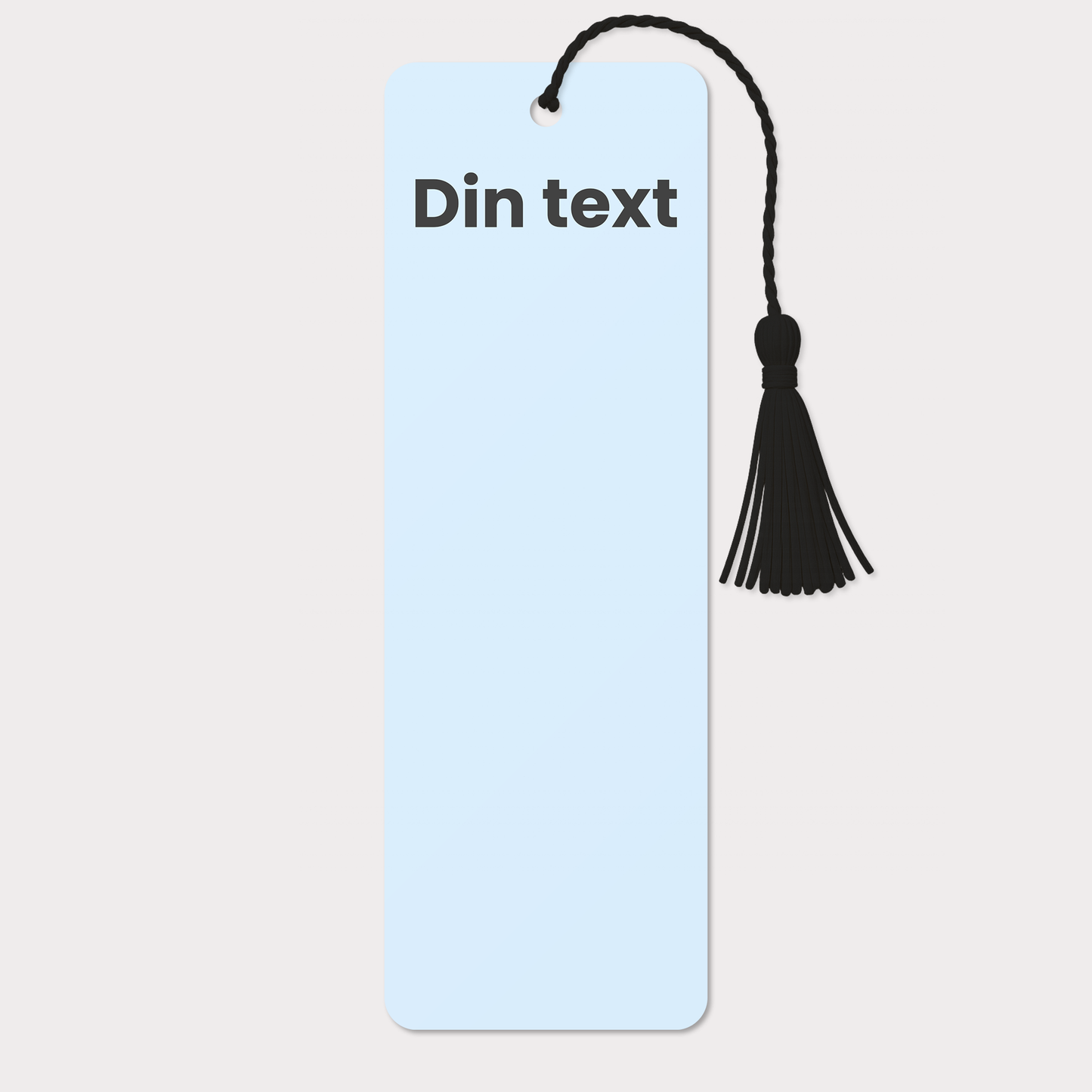 Bokmärke | Personligt med egen text och färg