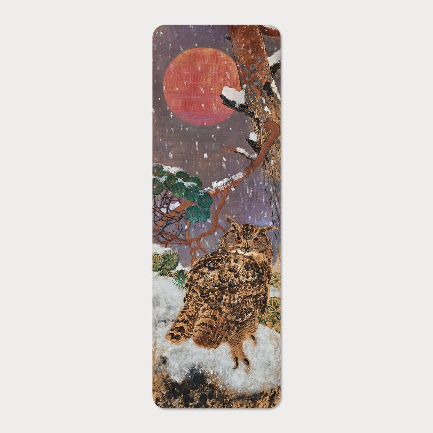 Bokmärke | Berguv i månsken (Bruno Liljefors)