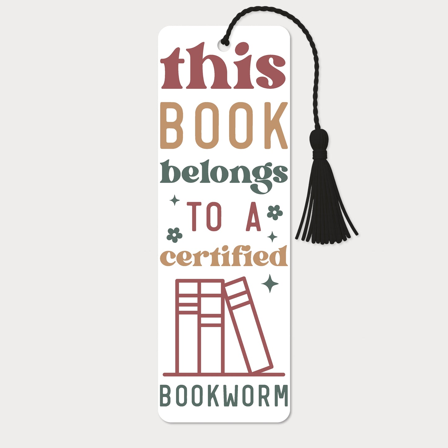 Bokmärke | This Book Belongs to a Certified Bookworm