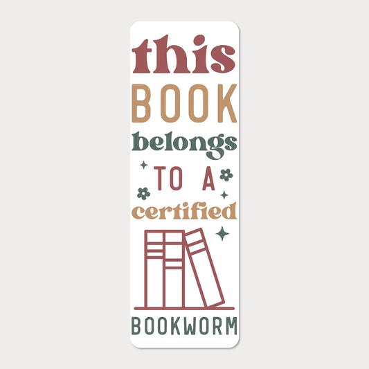 Bokmärke | This Book Belongs to a Certified Bookworm