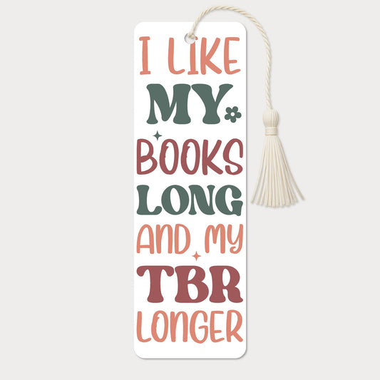Bokmärke | I Like My Books Long & My TBR Longer