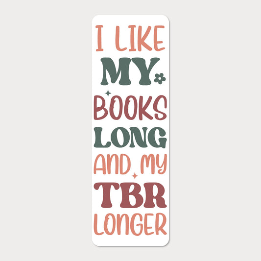 Bokmärke | I Like My Books Long & My TBR Longer