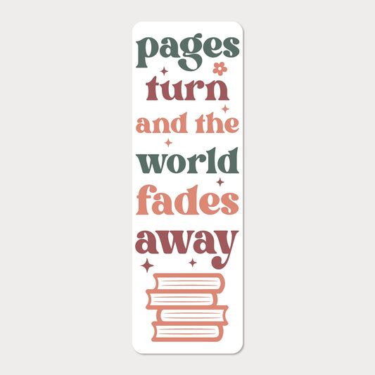 Bokmärke | Pages Turn and the World Fades Away