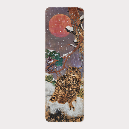 Bokmärke | Berguv i månsken (Bruno Liljefors)