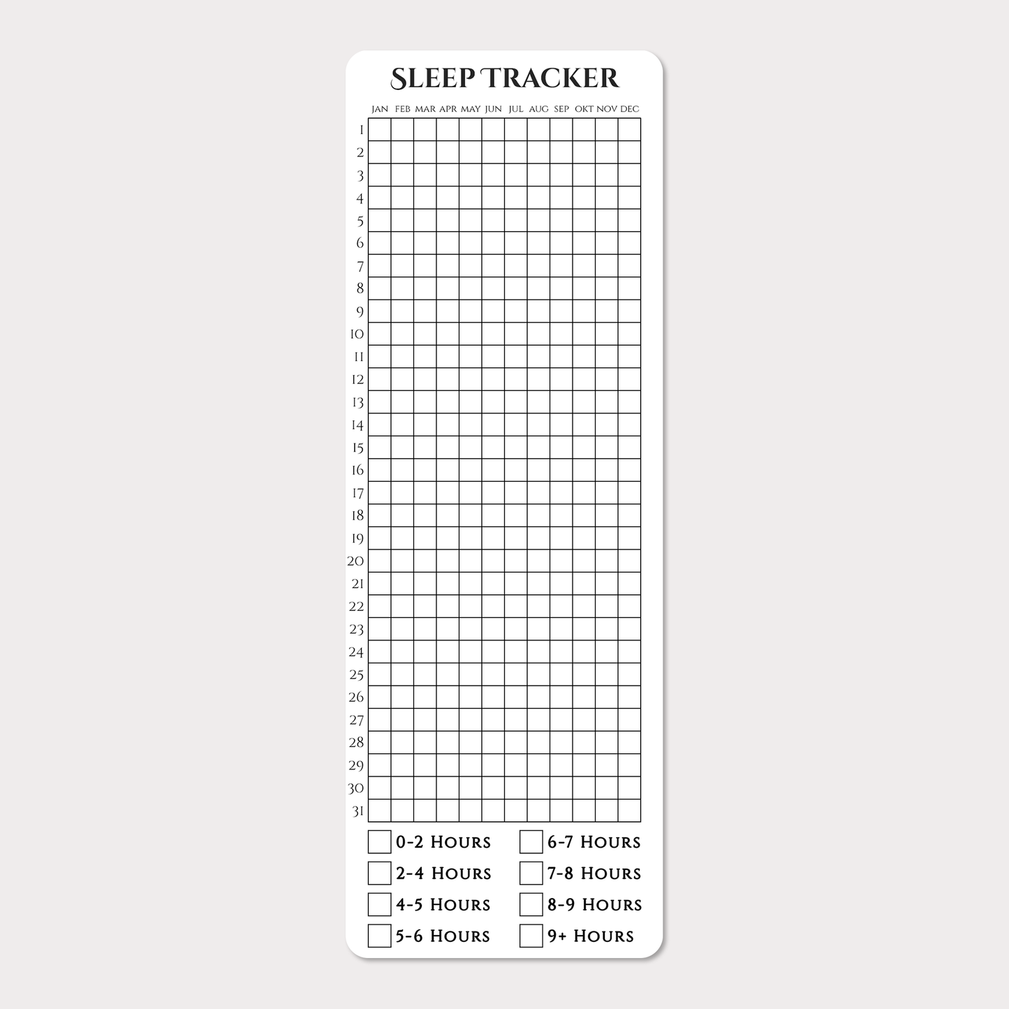 Självhäftande Tracker | Sleep Tracker